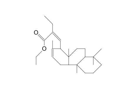 15-(1-Carbethoxypropyliden)-ent-isocopal-12-ene