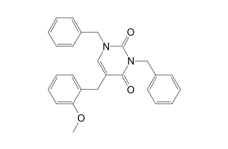 1,3-Dibenzyl-5-o-anisyl-pyrimidine-2,4-quinone
