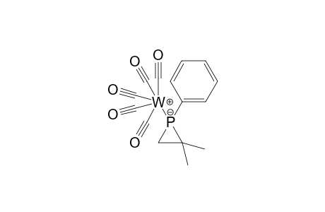 2,2-Dimethyl-1-Phenyl-1-phosphacyclopropane-1-(pentacarbonyl)tungsten(0) complex