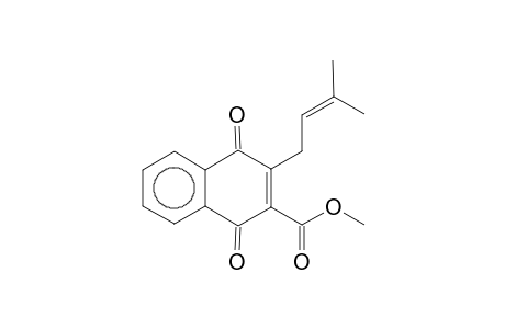 2-METHOXY-CARBONYL-3-PRENYL-1,4-NAPHTHOQUINONE