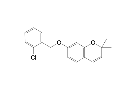 2-Chlorobenzyl 2,2-dimethyl-2H-chromen-7-yl ether