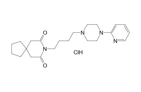 8-{4-[4-(2-pyridyl)-1-piperazinyl]butyl}-8-spiro[4.5]decane-7,9-dione, monohydrochloride