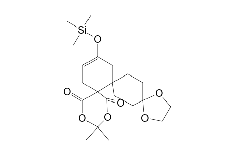 1,4,11,13-Tetraoxatrispiro[4.2.0.5.4.2]eicos-16-ene-10,14-dione, 12,12-dimethyl-17-[(trimethylsilyl)oxy]-