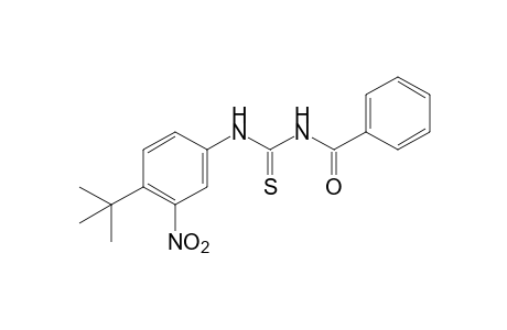 1-benzoyl-3-(4-tert-butyl-3-nitrophenyl)-2-thiourea