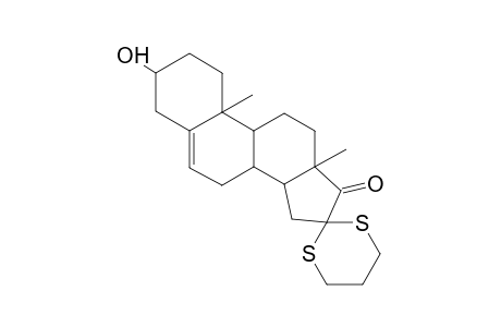 Androst-5-en-3-ol-17-one, 16,16-trimethylenedithio-