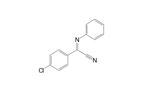 (p-chlorophenyl)(phenylimino)acetonitrile