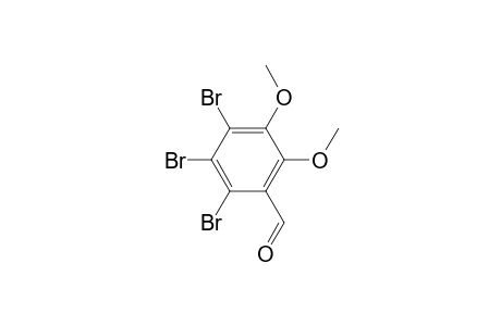 2,3,4-tribromo-5,6-dimethoxybenzaldehyde