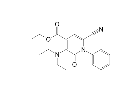 Ethyl 6-Cyano-3-(diethylamino)-1,2-dihydro-2-oxo-1-phenyl-4-pyridinecarboxylate