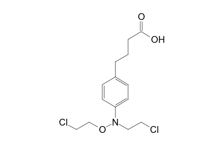 4-[4-[2-chloroethoxy(2-chloroethyl)amino]phenyl]butyric acid