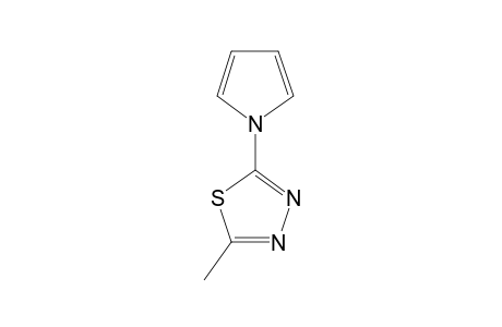 2-methyl-5-(pyrrol-1-yl)-1,3,4-thiadiazole