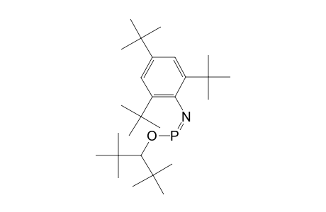 DI-TERT.-BUTYLMETHYLOXY-(2,4,6-TRI-TERT.-BUTYLPHENYLIMINO)-PHOSPHANE