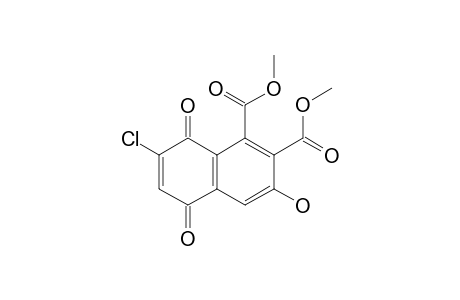 7-Chloro-3-hydroxy-5,8-dioxo-5,8-dihydro-naphthalene-1,2-dicarboxylic acid dimethyl ester