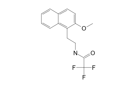 2-(2-Methoxy-1-naphthyl)ethanamine, N-trifluoroacetyl-