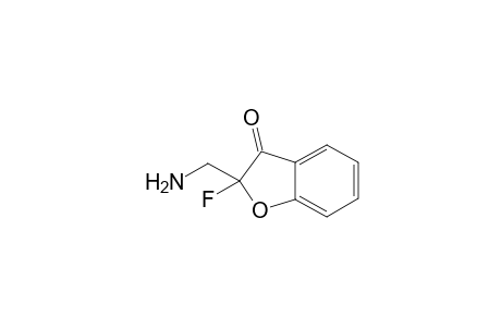 2-(aminomethyl)-2-fluoro-benzofuran-3-one