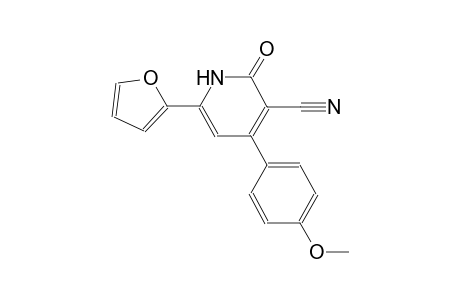 6-(2-furyl)-4-(4-methoxyphenyl)-2-oxo-1,2-dihydro-3-pyridinecarbonitrile