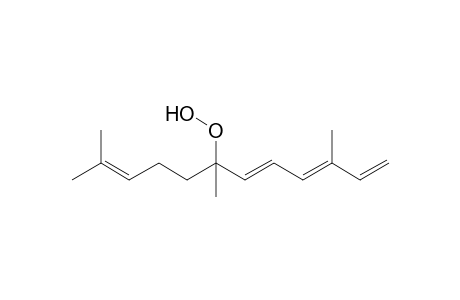 (3E,5E)-7-(dioxidanyl)-3,7,11-trimethyl-dodeca-1,3,5,10-tetraene