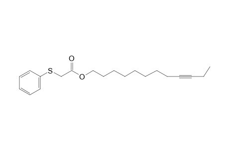 (Phenylthio)acetic acid, dodec-9-ynyl ester