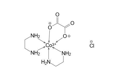 cis-BIS(ETHYLENEDIAMINE)OXALATOCOBALT(III) CHLORIDE