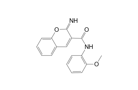 2-imino-N-(2-methoxyphenyl)-2H-chromene-3-carboxamide