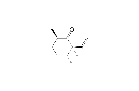 (2S,3R,6R)-2,3,6-trimethyl-2-vinyl-cyclohexanone
