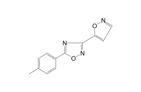 3-(5-isoxazolyl)-5-p-tolyl-1,2,4-oxadiazole