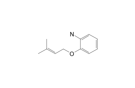 2-(3-Methylbut-2-enoxy)aniline