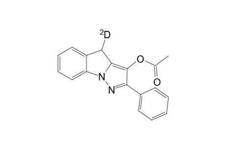 3-Acetoxy-2-phenyl-[4-2H]-4H-pyrazolo[1,5-a]indole