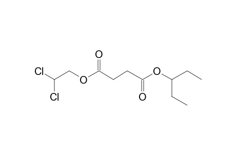 Succinic acid, 2,2-dichloroethyl 3-pentyl ester