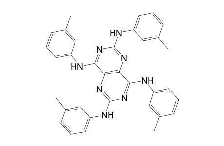 Pyrimido[5,4-d]pyrimidine, 2,4,6,8-tetra-m-toluidino-