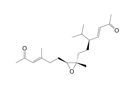 (3E,7S,8S,11S,12E)-4,8-Dimethyl-7,8-epoxy-11-isopropyl-3,12-pentadecadiene-2,14-dione