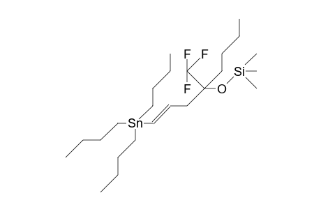 (E)-1-(Tributylstannyl)-4-(trifluoromethyl)-4-((trimethylsilyl)oxy)-1-octene