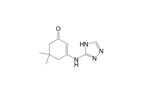 5,5-Dimethyl-3-(1H-1,2,4-triazol-5-ylamino)-1-cyclohex-2-enone