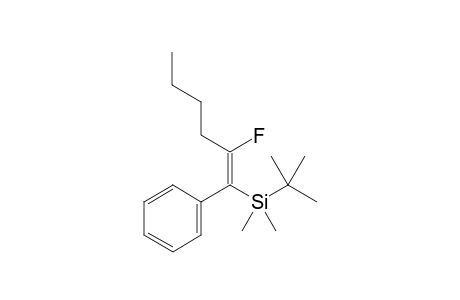 (Z)-t-butyldimethylsilyl-2-fluoro-1-phenylhex-1-ene