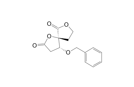 (4R,5S)-4-Benzyloxy-1,7-dioxaspiro[4.4]nonane-2,6-dione