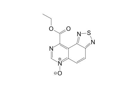 6-Oxido-[1,2,5]thiadiazolo[3,4-f]quinazolin-6-ium-9-carboxylic acid ethyl ester