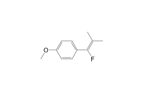 4-(1-Fluoro-2-methyl-1-propenyl)-anisole