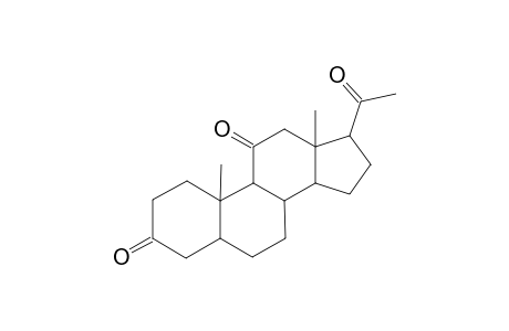 5a-Pregnane-3,11,20-trione