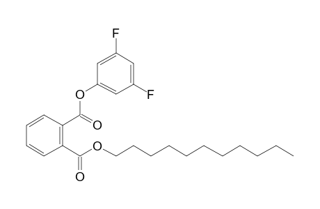 Phthalic acid, 3,5-difluorophenyl undecyl ester