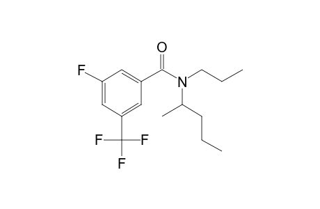 Benzamide, 3-fluoro-5-trifluoromethyl-N-(2-pentyl)-N-propyl-