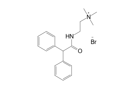 [2-(2,2-diphenylacetamido)ethyl]trimethylammonium bromide
