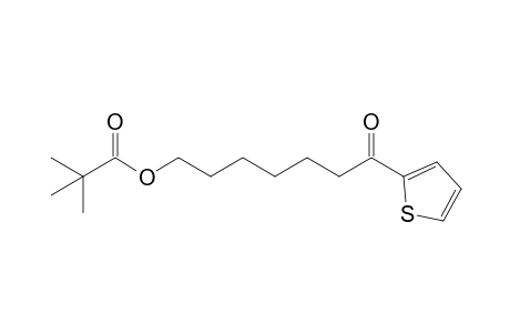 7-Oxo-7-(2-thienyl)heptyl pivalate