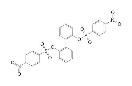 2'-([(4-Nitrophenyl)sulfonyl]oxy)[1,1'-biphenyl]-2-yl 4-nitrobenzenesulfonate