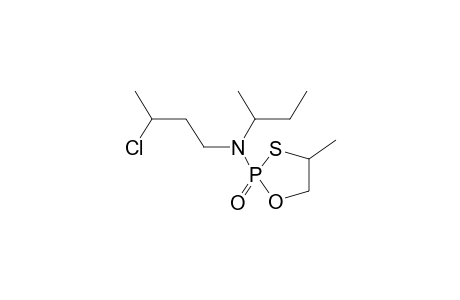 2-(N-(3-CHLOROBUTYL)-N-SEC-BUTYLAMINO)-2-OXO-4-METHYL-1,3,2-OXATHIAPHOSPHOLANE