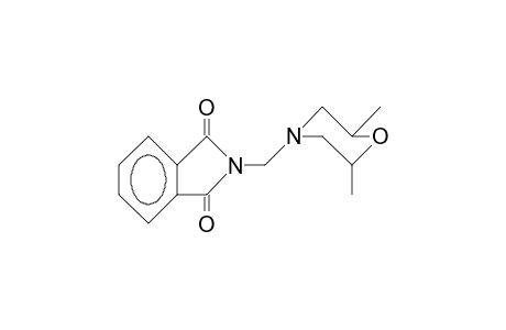 N-(trans-2,6-Dimethyl-morpholinomethyl)-phtalimide