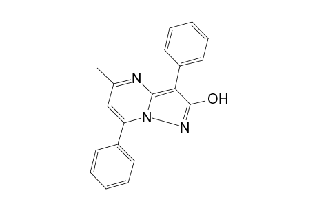 3,7-diphenyl-5-methylpyrazol[1,5-a]pyrimidin-2-ol