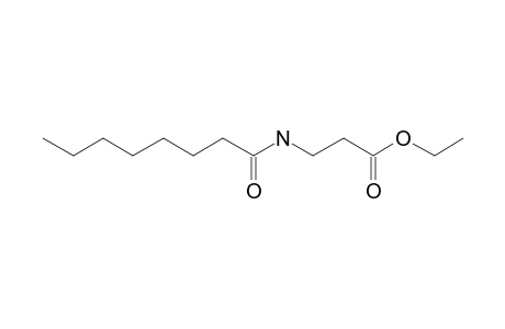 .beta.-Alanine, N-capryloyl-, ethyl ester