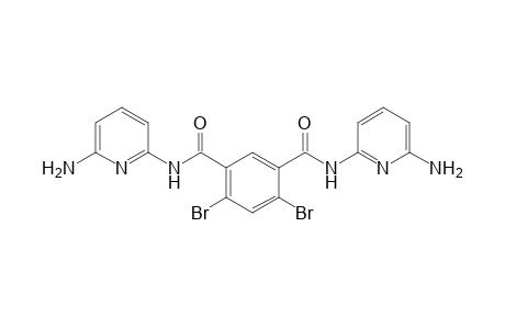 N,N'-Bis(6-aminopyrid-2-yl)-4,6-dibromoisophthalamide