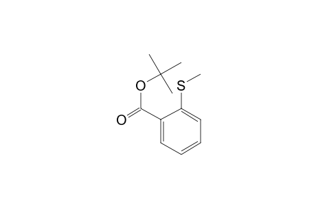 Benzoic acid, 2-(methylthio)-, tert.-butyl ester