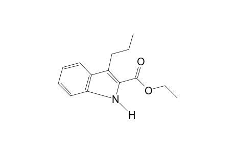 3-propylindole-2-carboxylic acid, ethyl ester