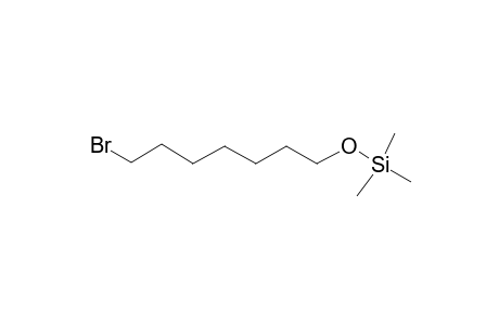 7-Bromo-1-heptanol, tms derivative